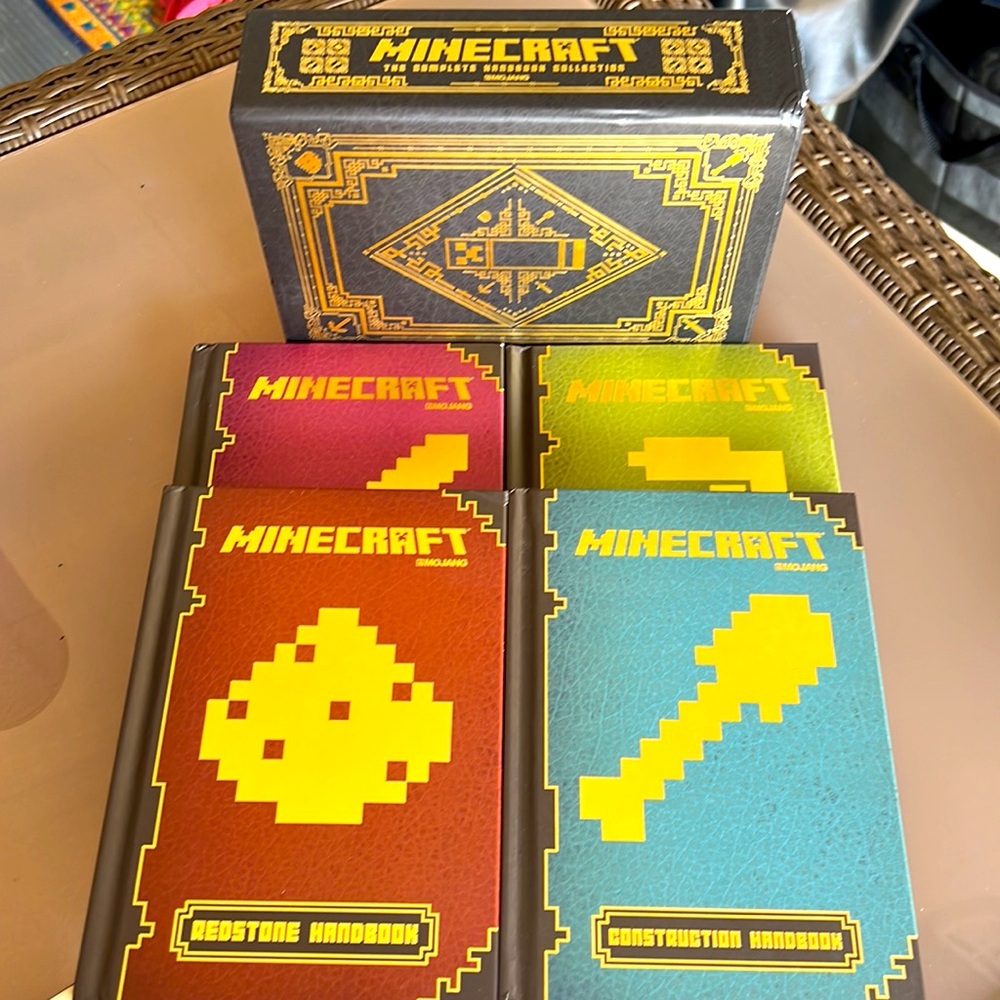 Minecraft - hardback collection like new!